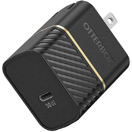 OtterBox 30W USB-C Fast Charge Wall Charger - Black Shimmer
