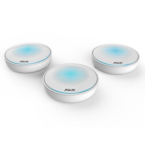 ASUS Lyra AC2200 Tri-Band Whole-Home Wi-Fi System Mesh Network - 3 Pack (Special Buy)