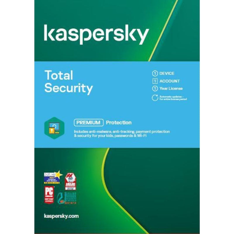 Kaspersky Total Security - 1 Device 1 Year