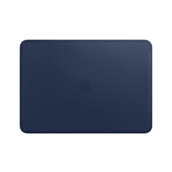Leather Sleeve for 15-inch Macbook Pro - Midnight Blue